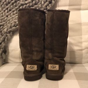 Girls size 13 tall mocha UGG boots